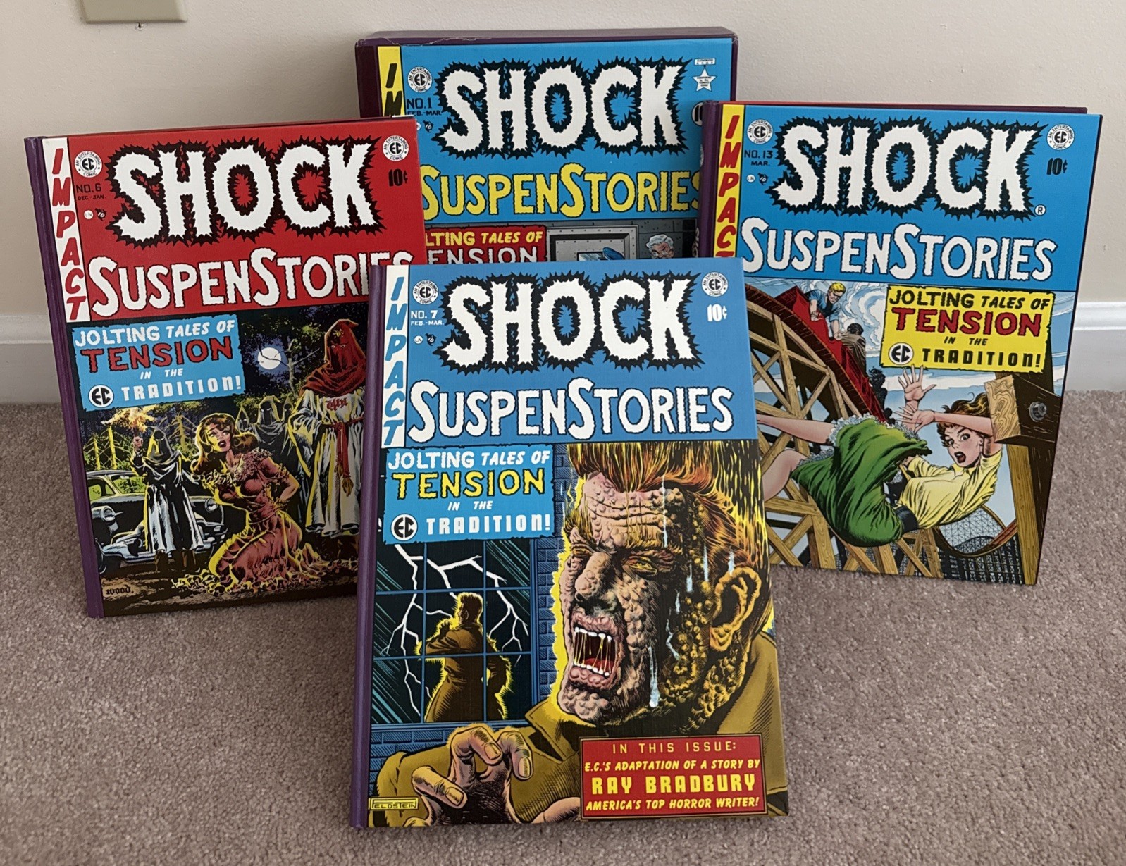Shock Suspenstories HC The Complete EC Library Set Vol 1-3 Russ Cochran