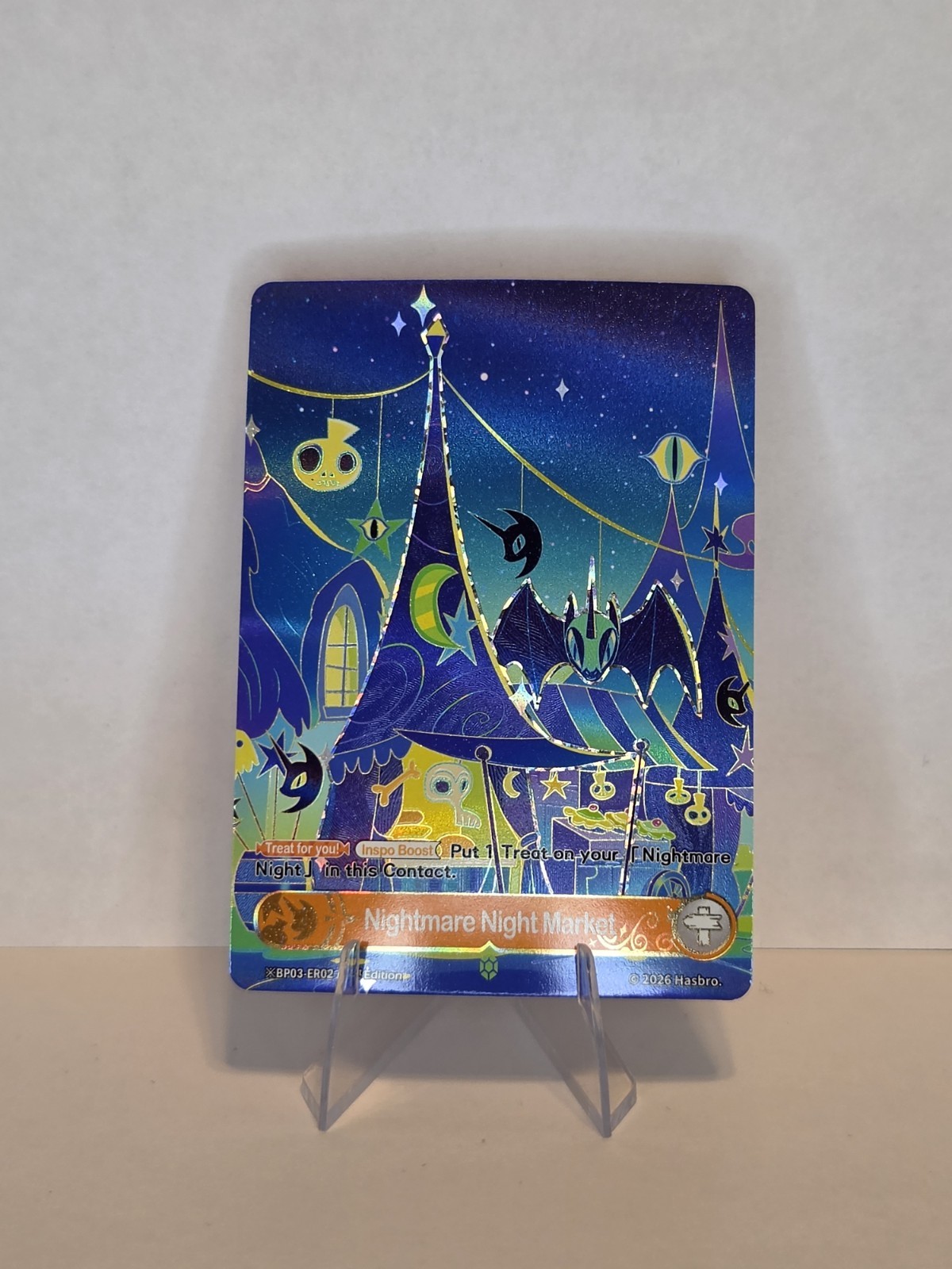 Kayou My Little pony Nightmare Night Market ※BP03-ER02-A English MLP Near mint