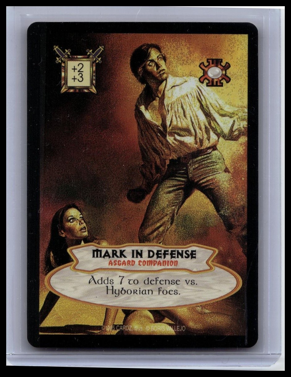 Boris Vallejo and Julie Bell Hyborian Gates - Mark in Defense (Ultra-Rare)