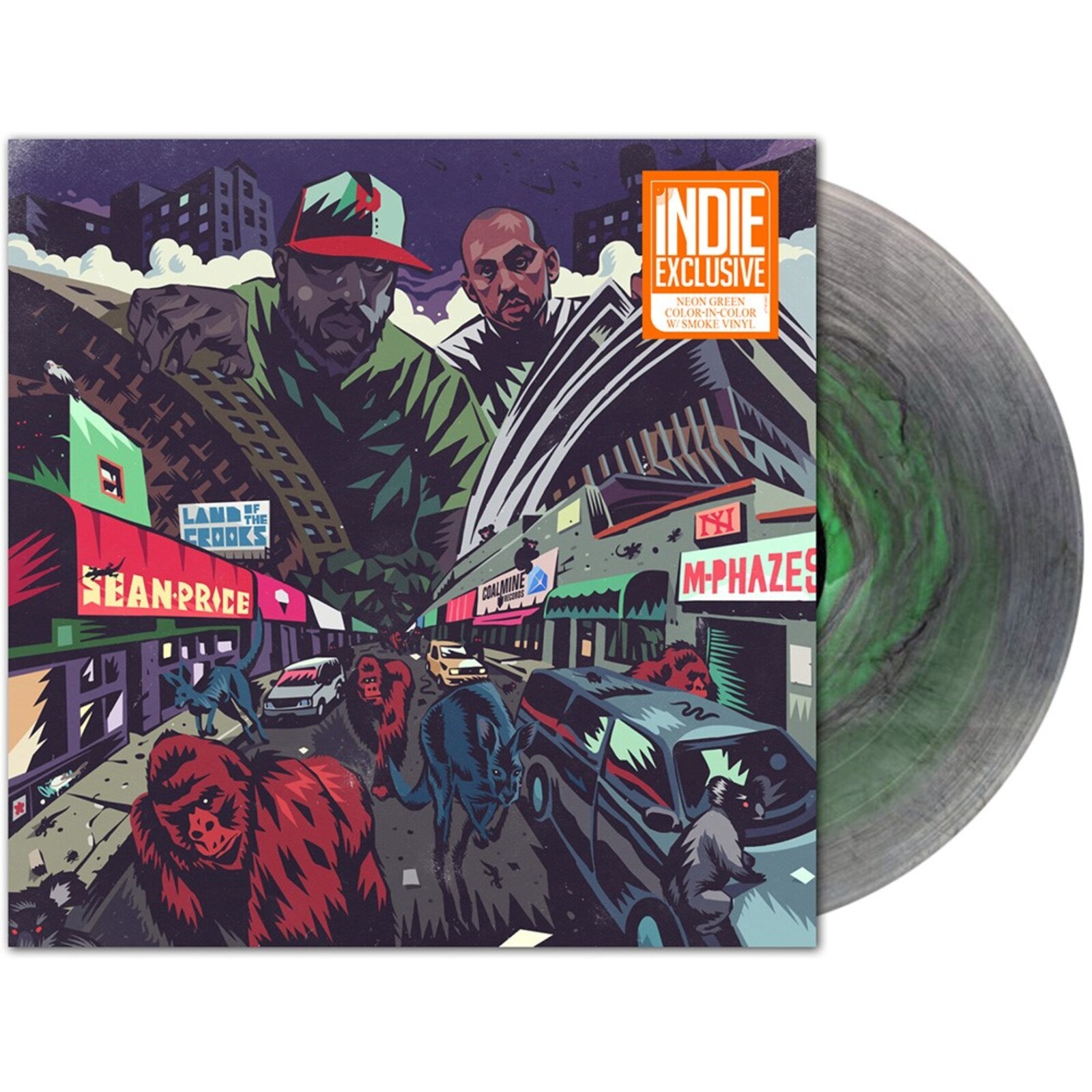 Sean Price E M-Phazes Land Of The Crooks LP Vinile NUOVO