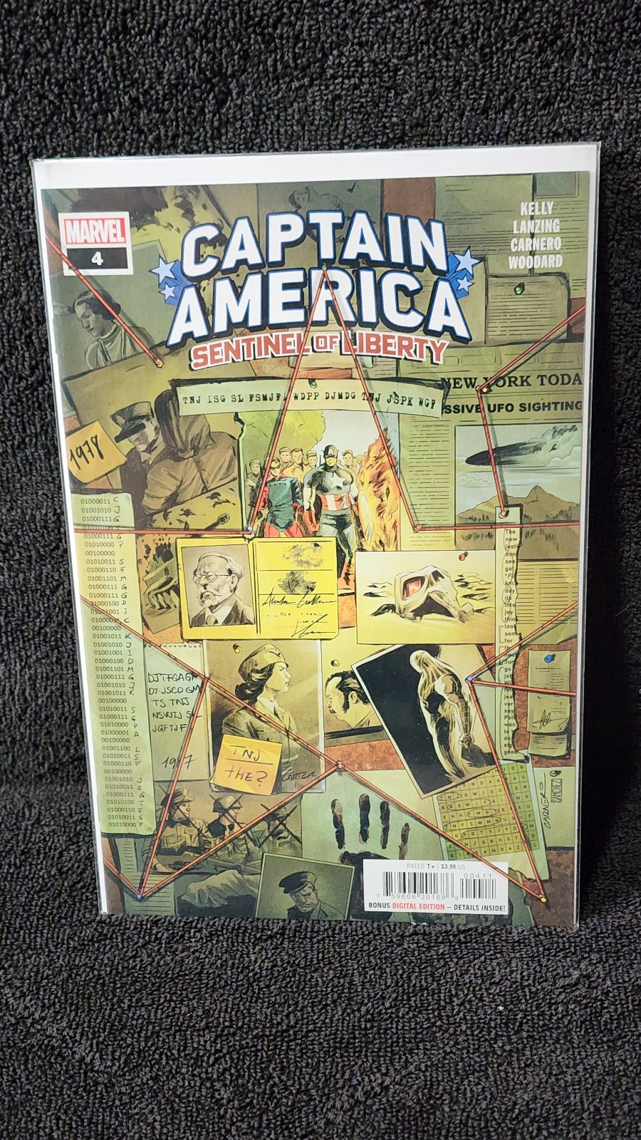 Captain America Sentinel of Liberty #4A Carnero (MCU-2022) NM