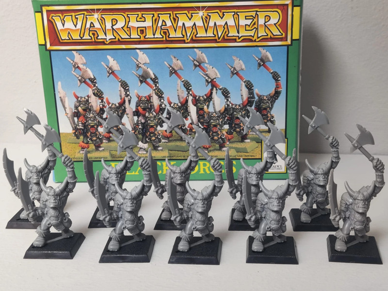Citadel Warhammer Fantasy Black Orcs (Anni '90) - Completo OOP