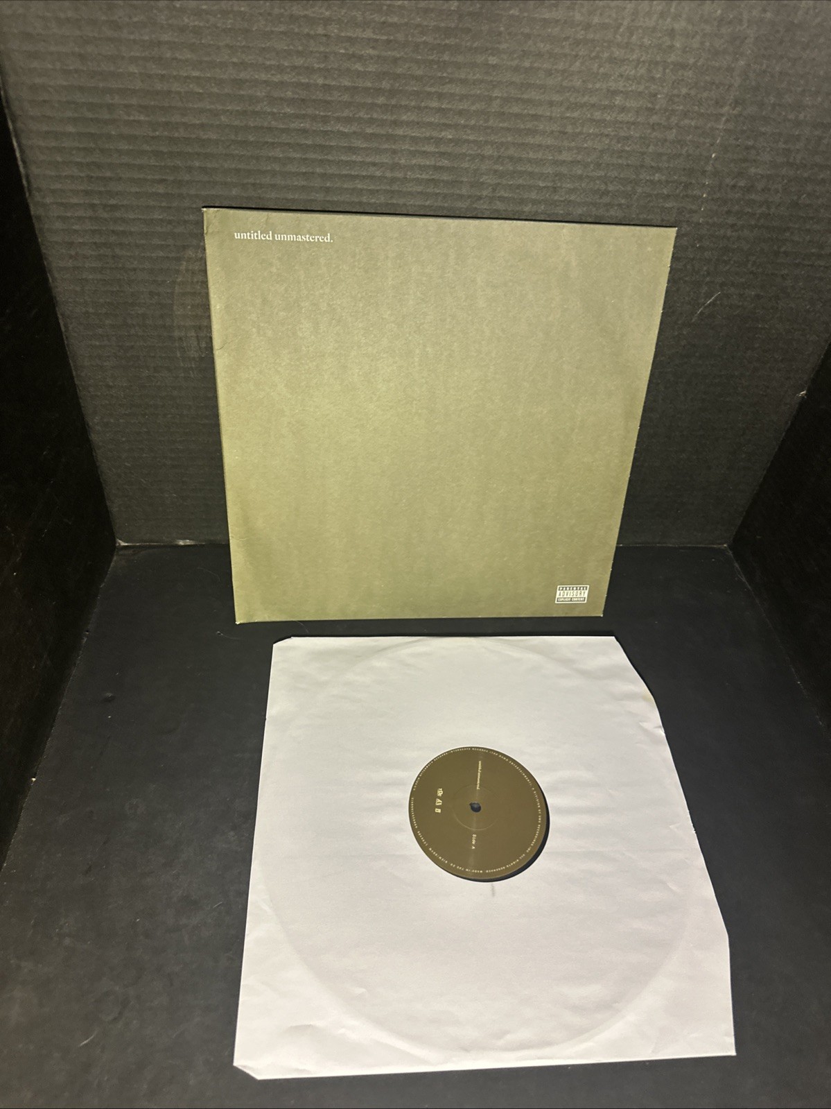 Kendrick Lamar untitled unmastered Black Vinyl Album Top Dawg Interscope 2016#V