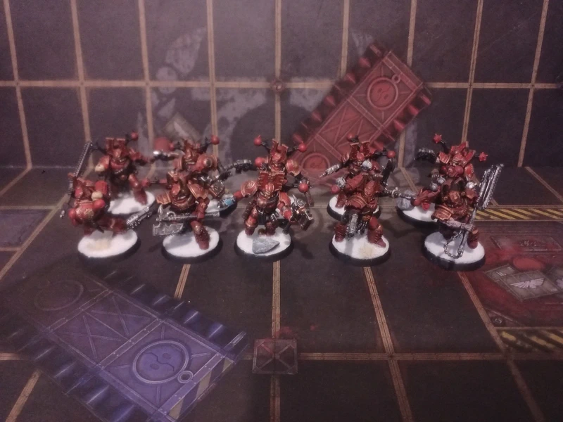 10 Berserkers de khorne