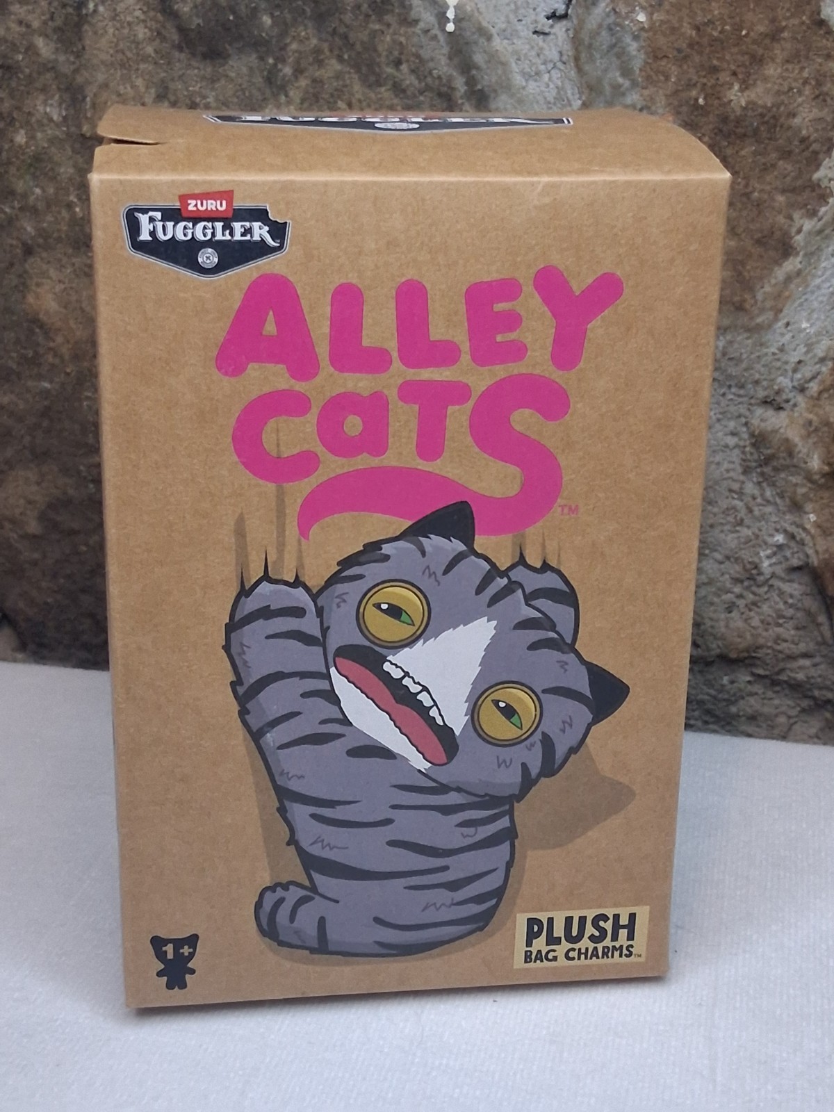 Fuggler Alley Cats 5" Plush Bag Charm Keychain Dangler Character Unknown NIB