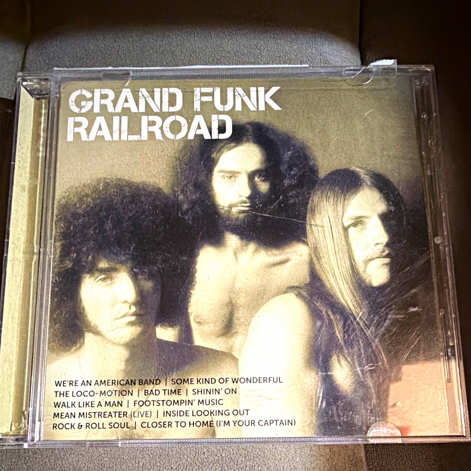 Grand Funk Railroad Icon CD Compilation Album Capitol 2013 B0018384-02