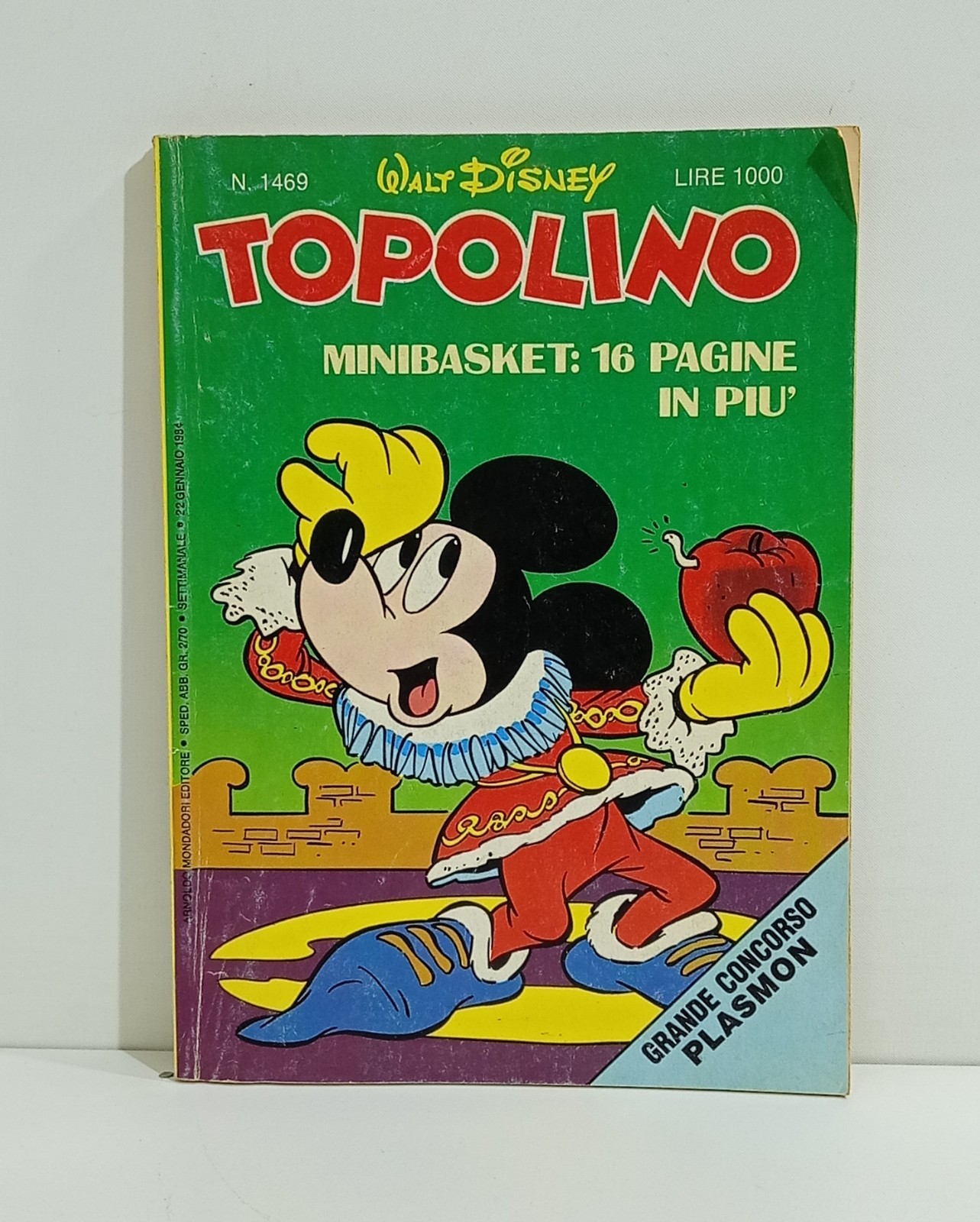 I147498 TOPOLINO libretto n. 1469 - Mondadori 1984