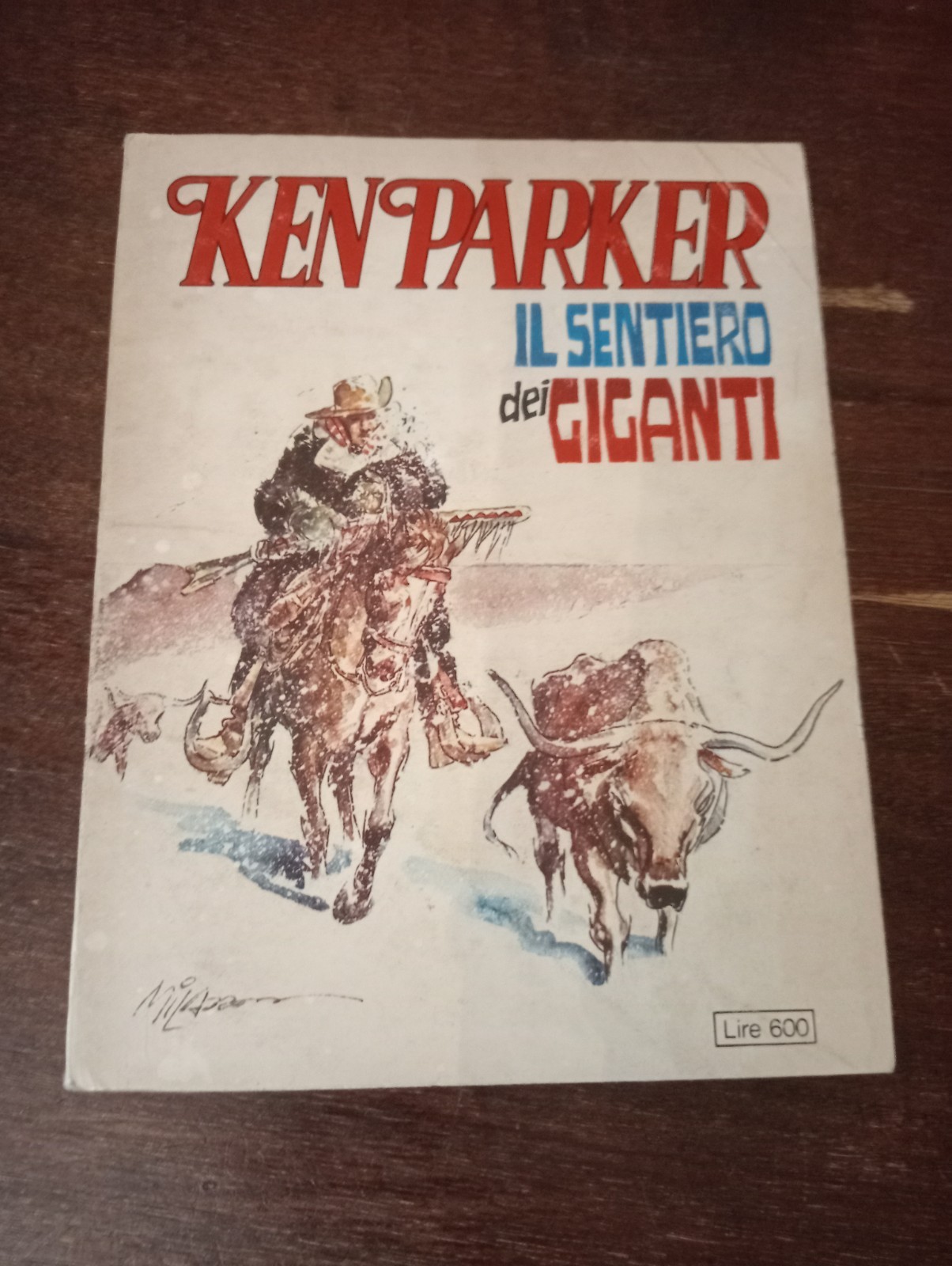 KEN PARKER ORIGINALE N. 35 IL SENTIERO DEI GIGANTI EDITORIALE CEPIM 1980