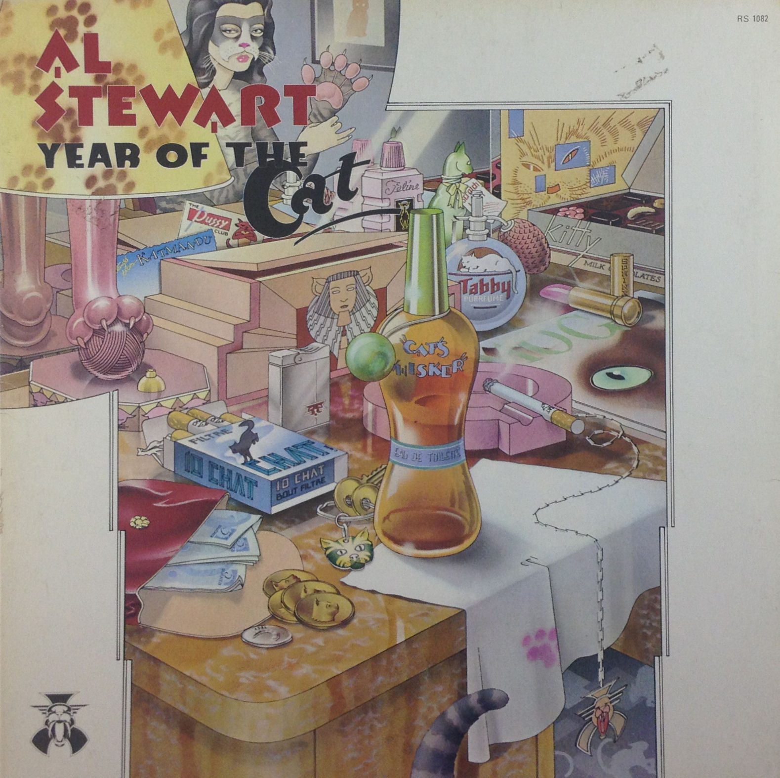 12" LP - Al Stewart - Year Of The Cat - K1811 - Lavato E Pulito