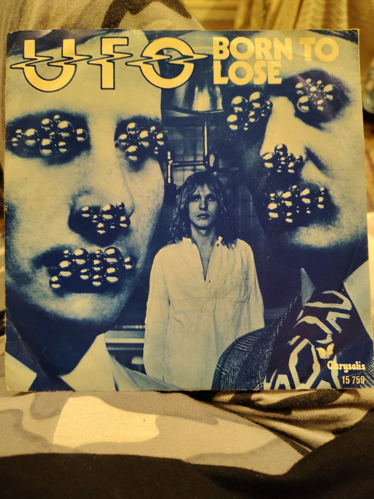 UFO Born to Lose UK 7 Vinyl Single