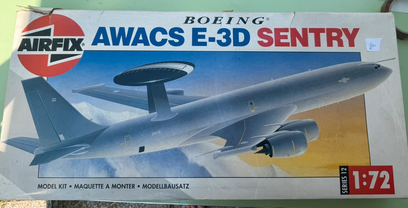 RARO Modellino Airfix 1:72 Boeing AWACS E-3D Sentry Vintage (Kit 12004)