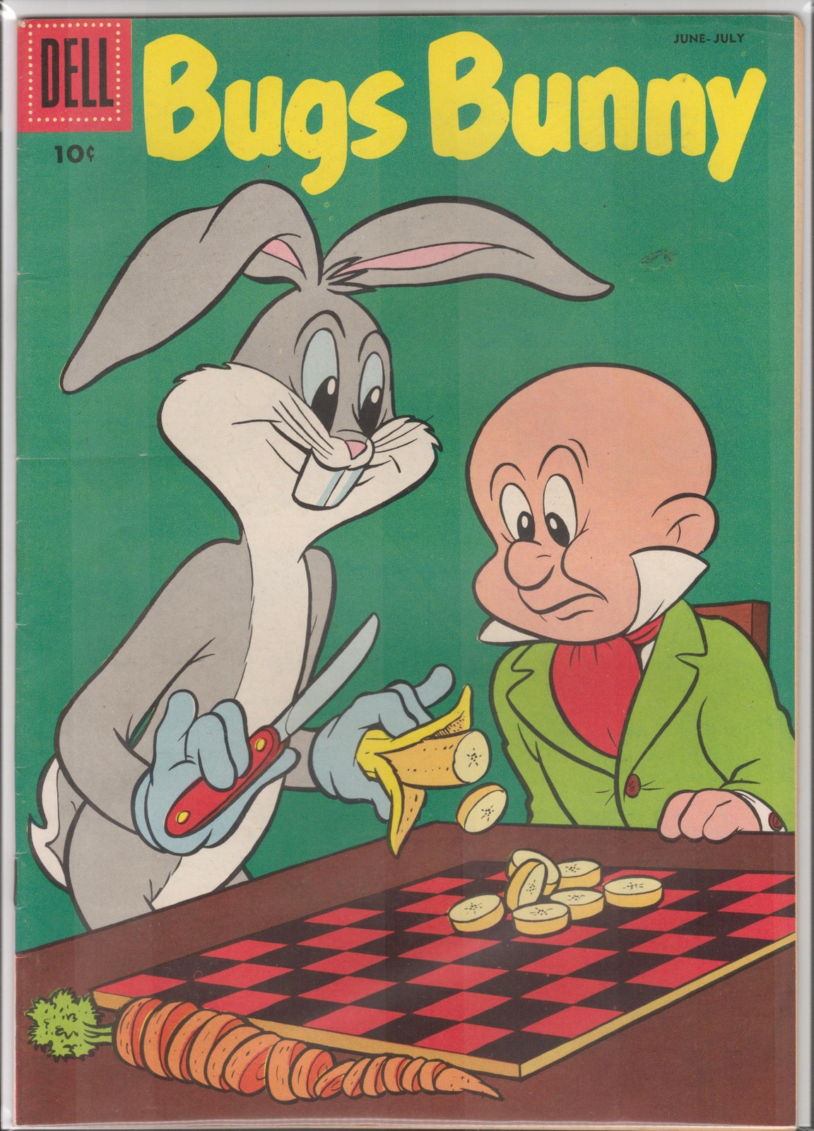 53294: DELL COMICS BUGS BUNNY #49 Fine Plus Grade