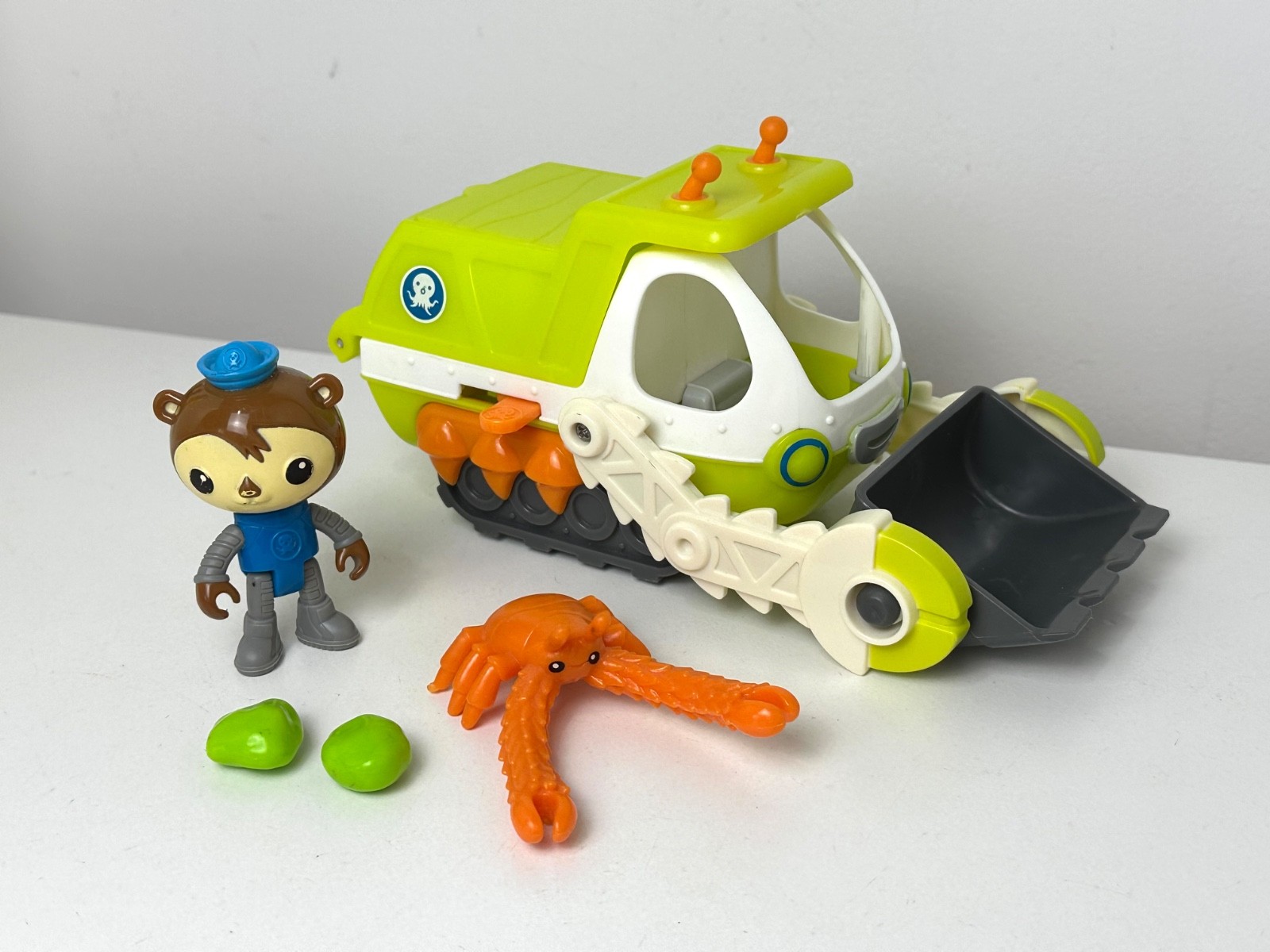 Octonauts Gup Y con granchio Shellington Yeti e rocce