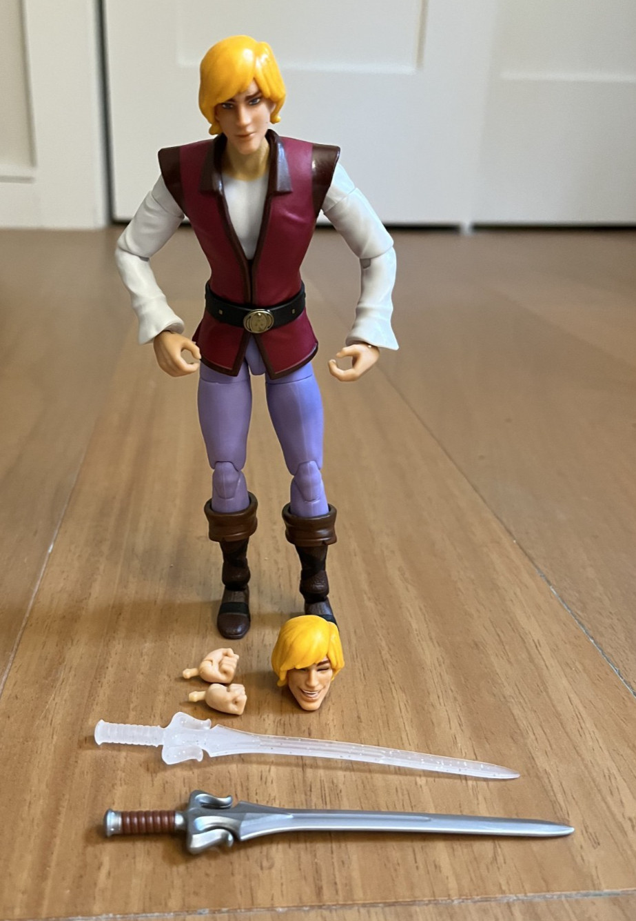 Modellino MOTU Masterverse Revelation Prince Adam LOOSE ma completo! Raro!