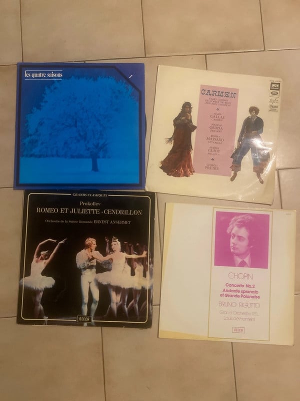 Lot vinyles musique classique