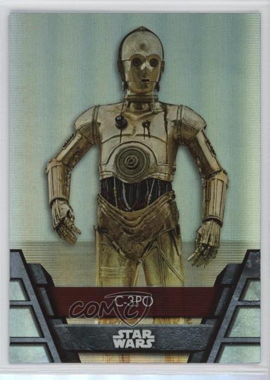 2020 Topps Star Wars Holocron Foilboard C-3PO #REB-6 0b5