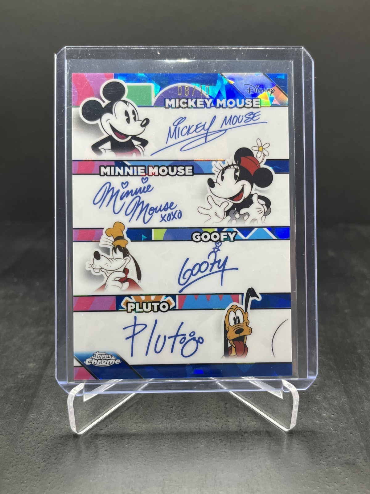 2026 Zaffiro Cromato Disney Topolino / Minnie / Pippo / Pluto Quad Auto 08/10 QD-1