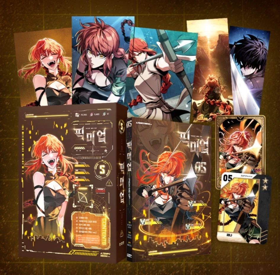 Pick Me Up! Vol. 5 Libro Coreano Webtoon Manhwa Edizione Limitata Ufficiale Corea
