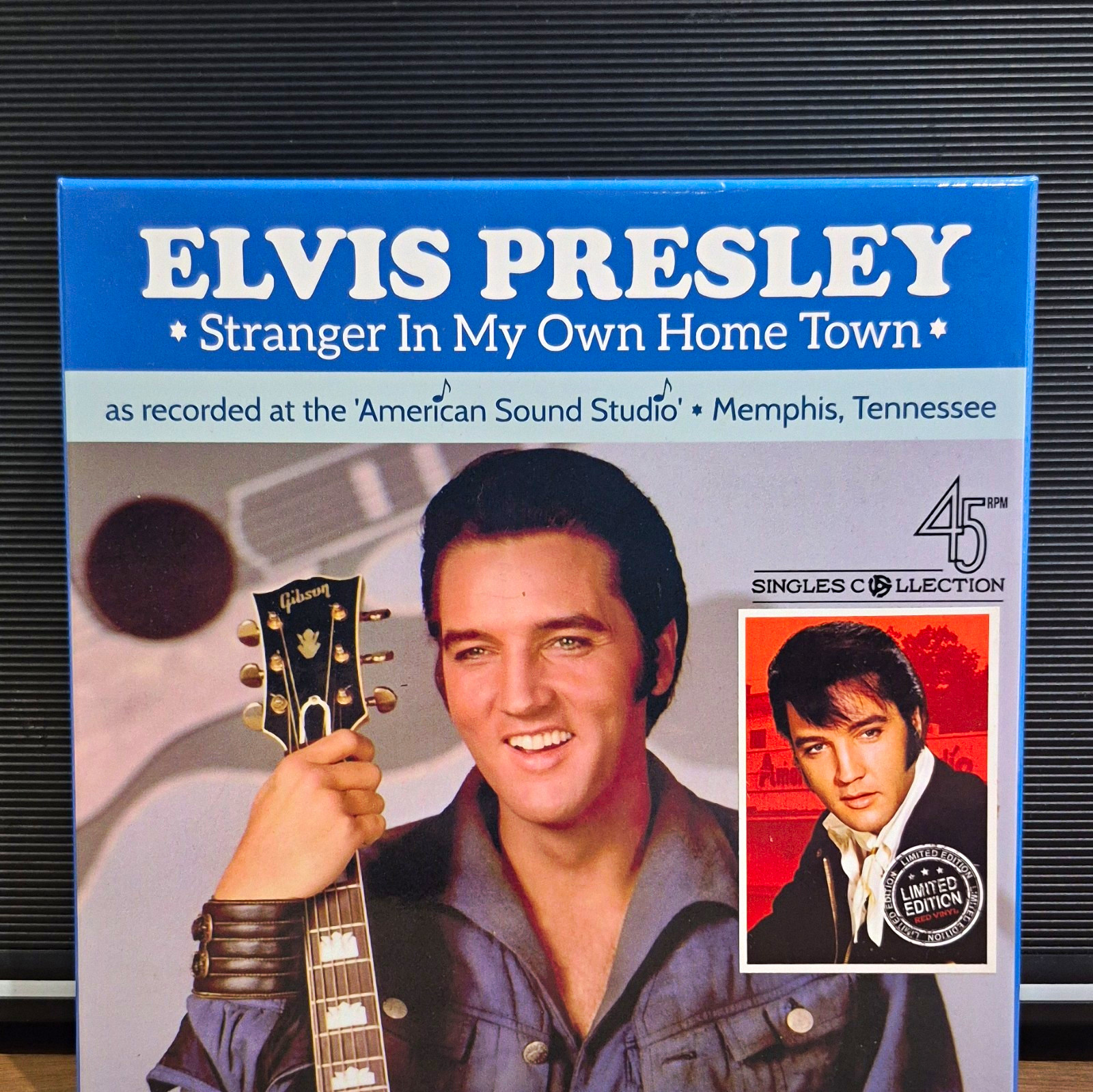Elvis Presley Stranger In My Own Home 45RPM Singles & CD  Red Vinyl LTD Boxset