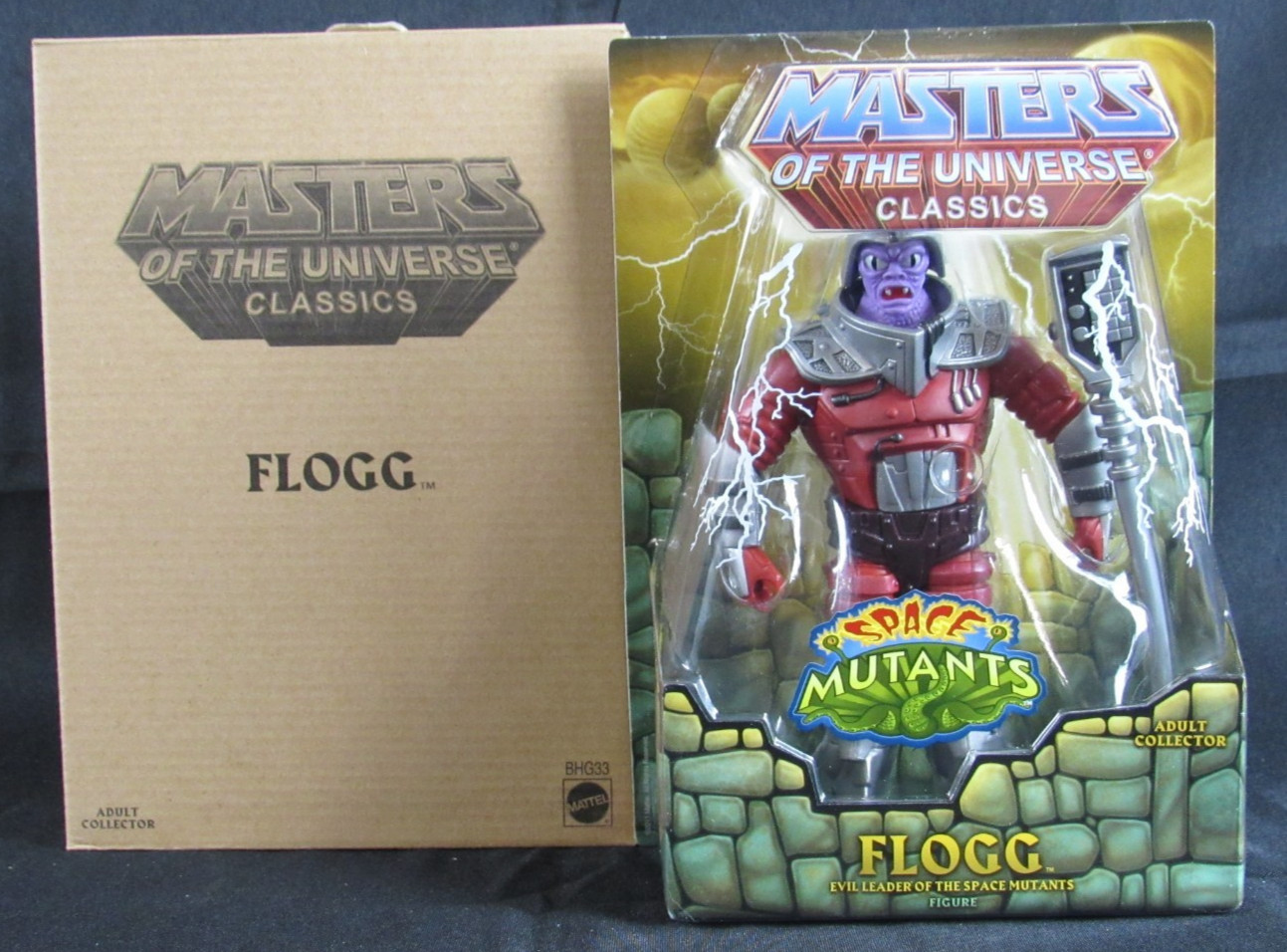 MOTU Classics Masters Of The Universe Flogg Figure Mattel sigillato come nuovo A155