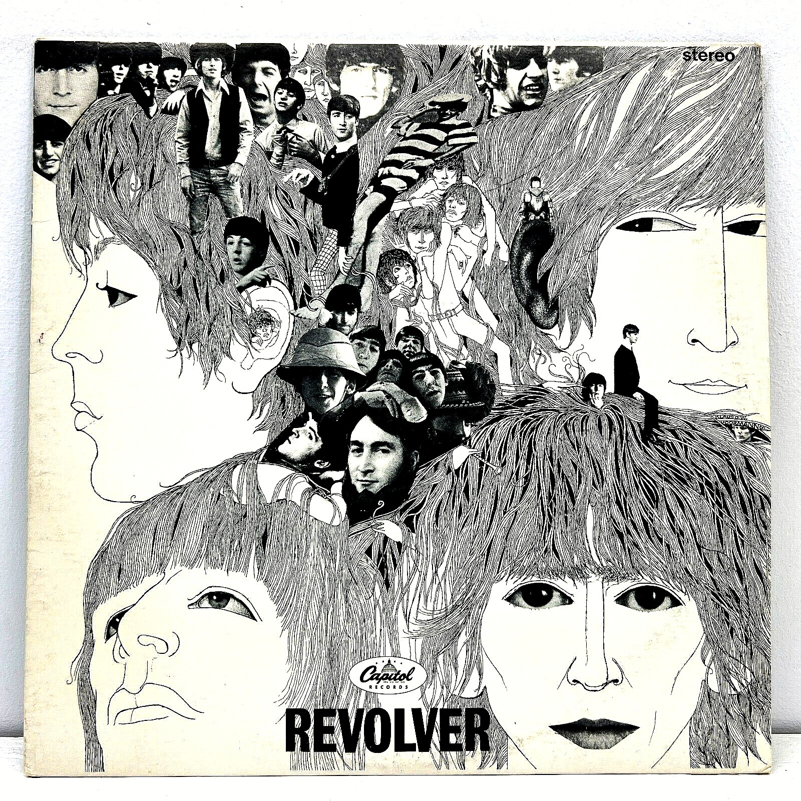 The Beatles Revolver 1978 Vinyl Capitol Records Purple Label