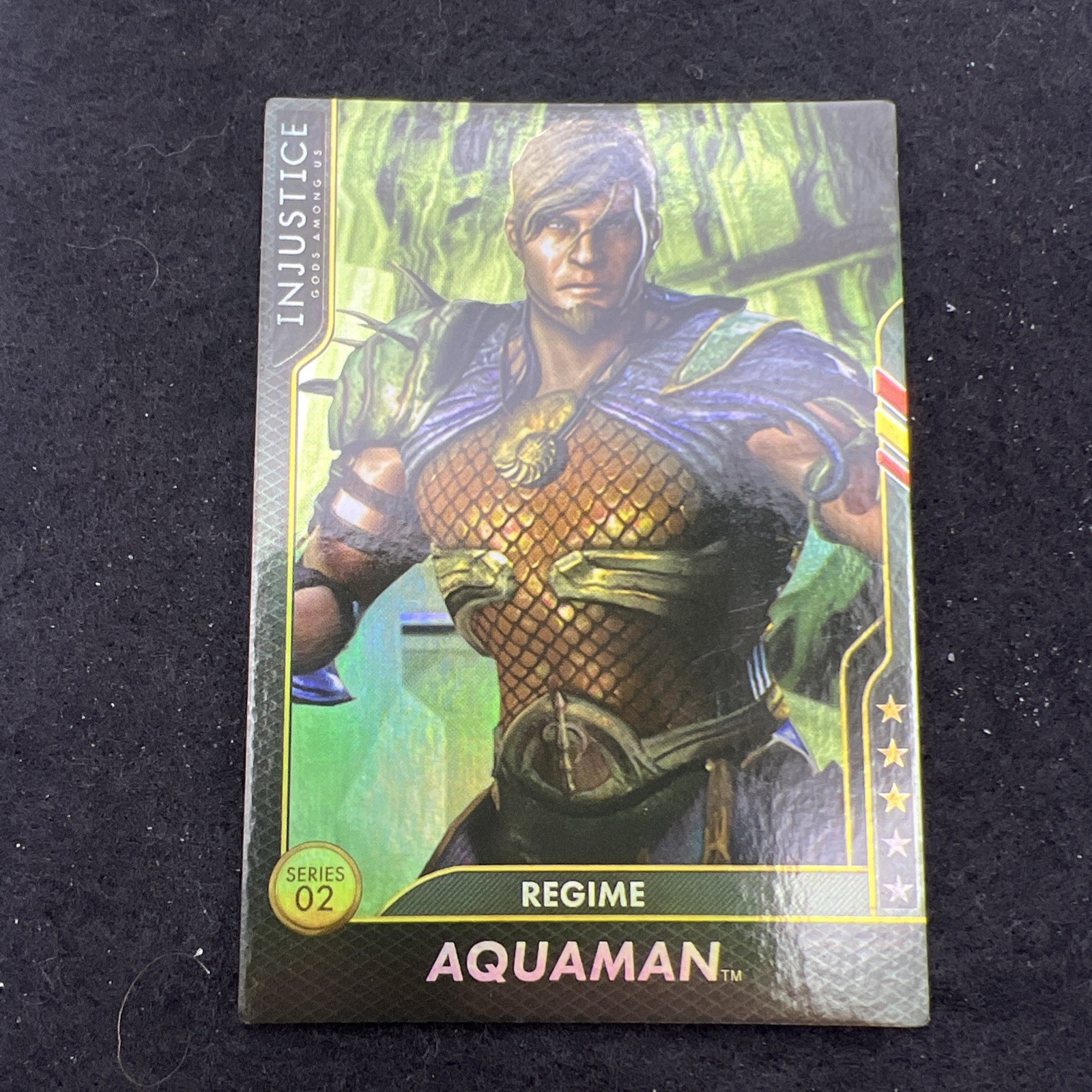 Dave& Busters Series 2 Regime Aquaman #51 Holo