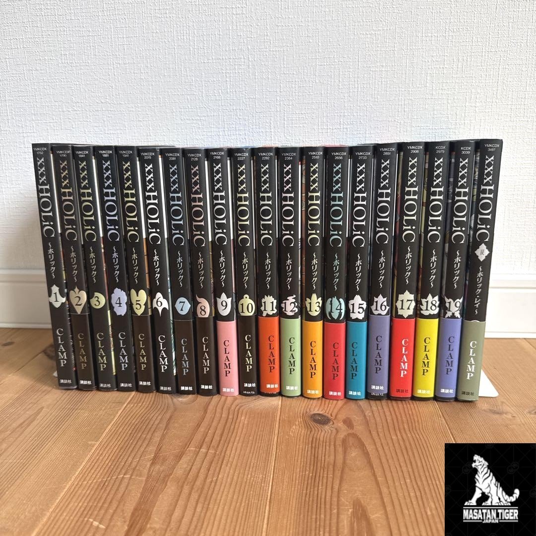 Lotto XXX HOLiC CLAMP Vol.1-19 Set Completo Manga Fumetti Giapponesi Ver Usato