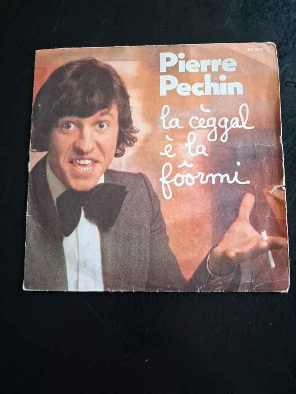 Disque vinyle 45t Pierre Pechin
