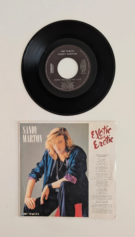 Sandy Marton - Exotic and Erotic - Disque vinyle 45 tours
