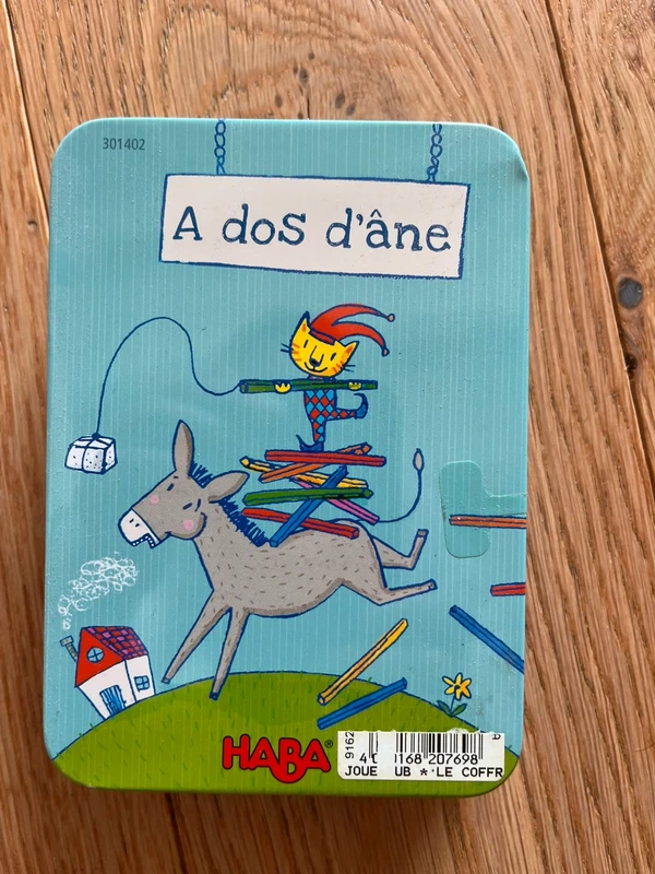 Je « A dos d âne »