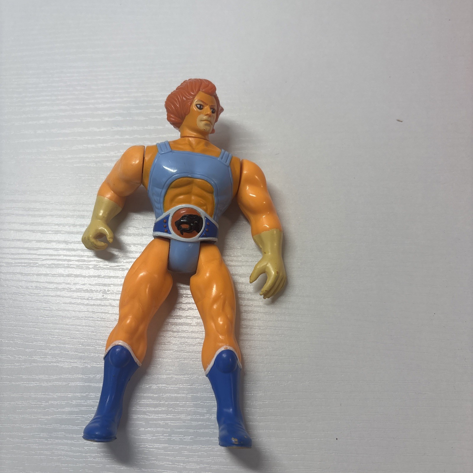 Vintage 1985 THUNDER CATS Lion-O ACTION FIGURE Telepix T. Wolf LJN Toys