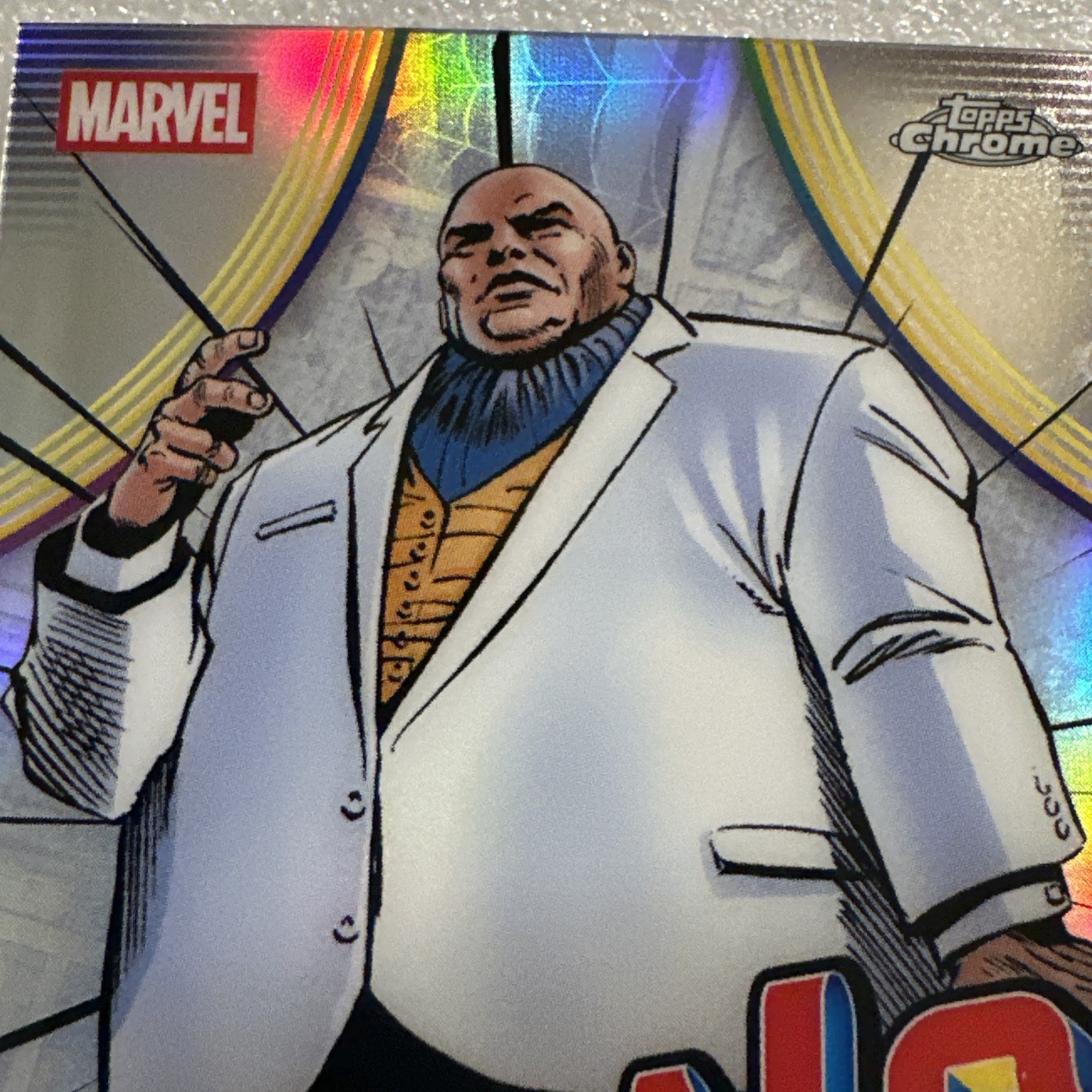 2026 Topps Chrome Marvel #MI-10 Kingpin Icons Refractor Insert