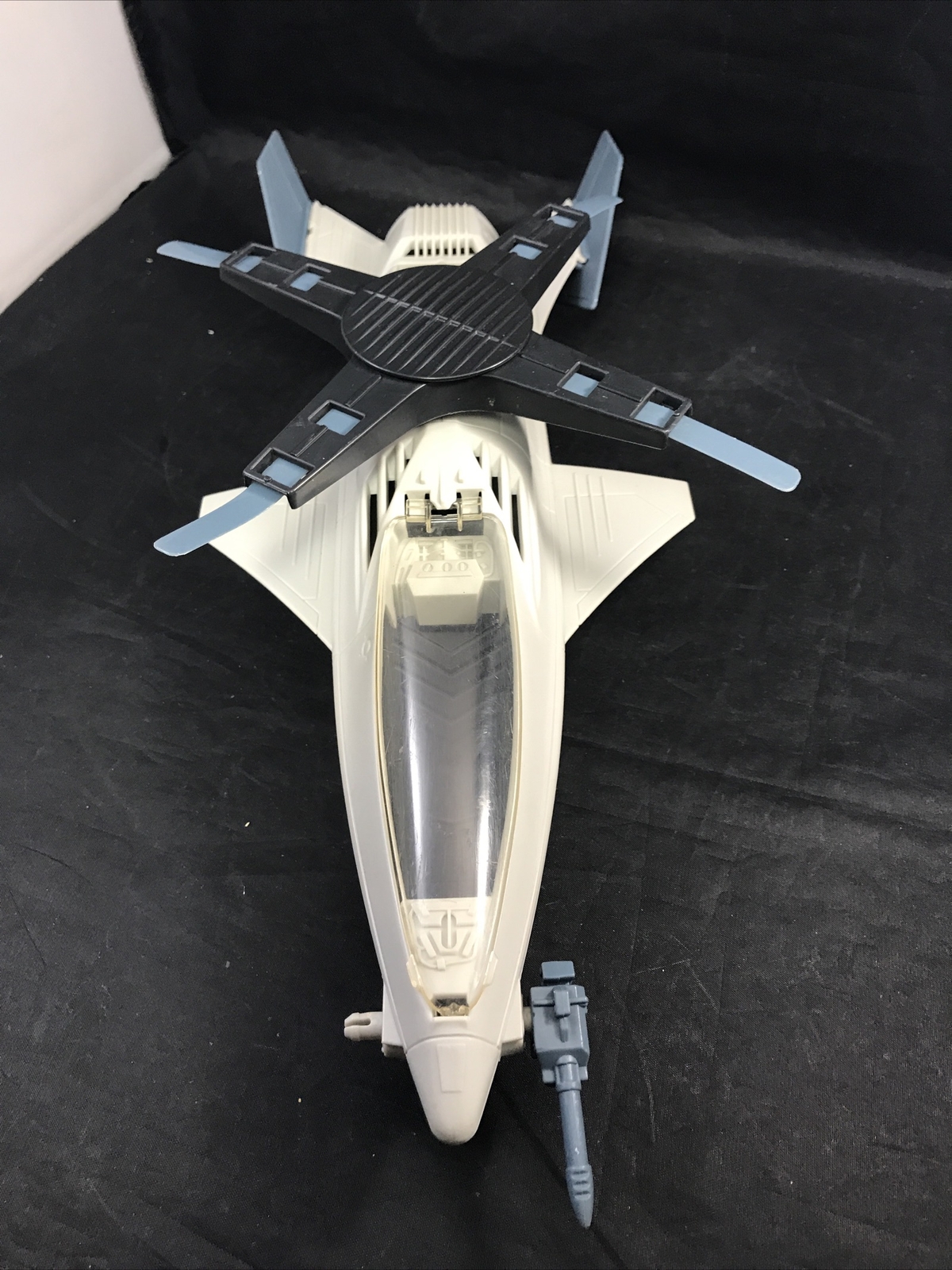 Elicottero GI Joe Skystorm XWing incompleto per riparazione ricambi 1988 vintage Hasbro