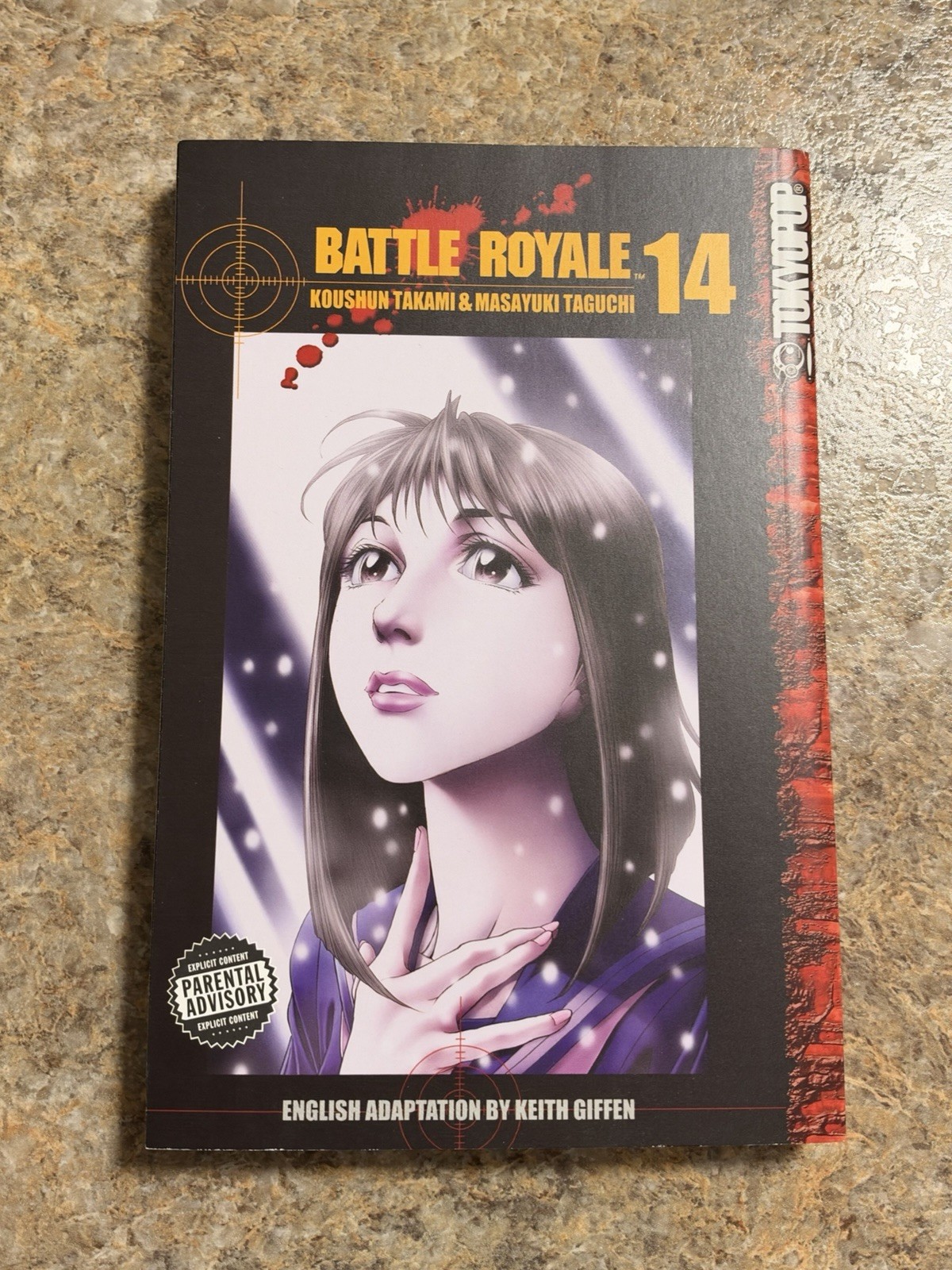 Battle Royale Volume 14 Manga Inglese TokyoPop