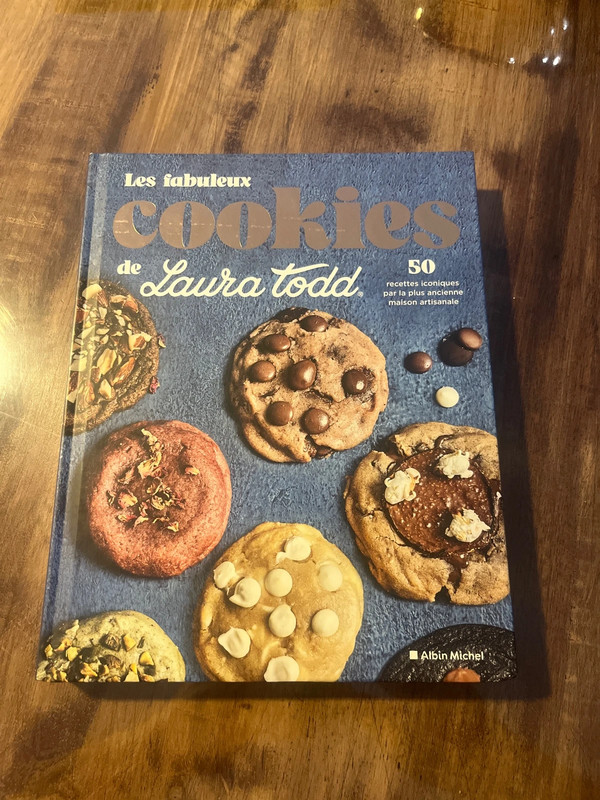Livre Les fabuleux cookies de Laura Todd – Neuf – 50 recettes iconiques