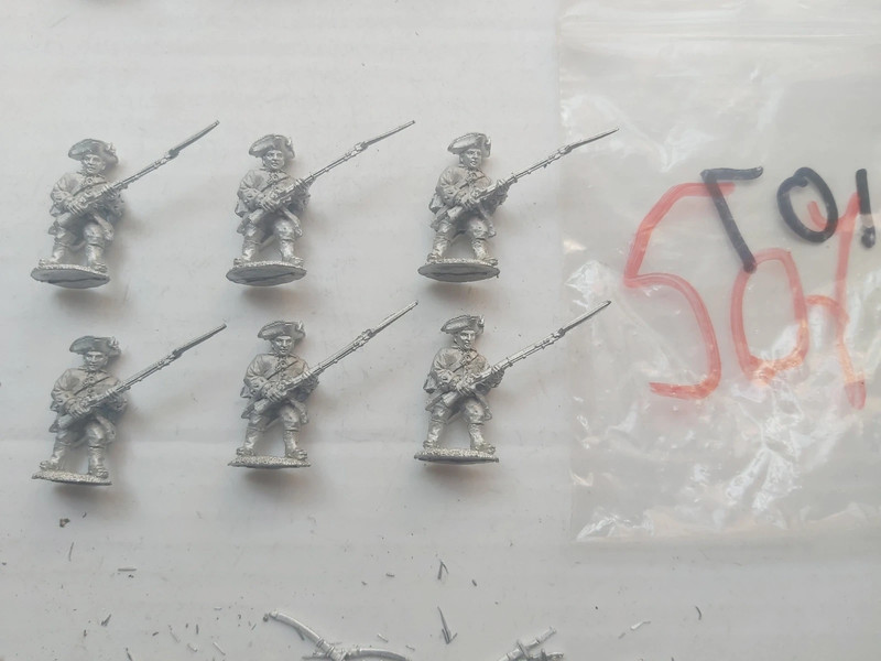 (507) figurines en plomb 28mm