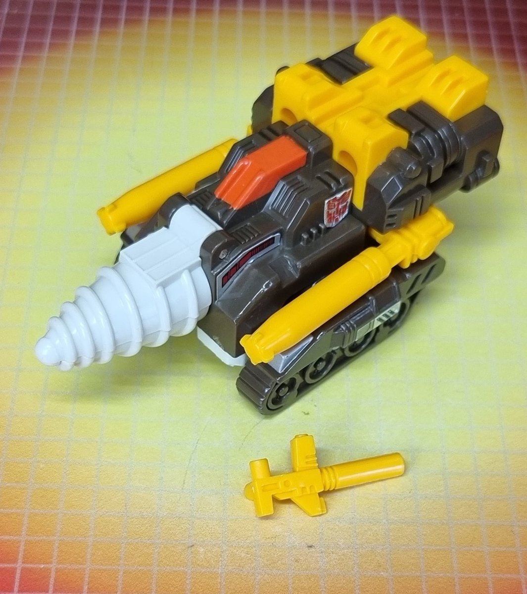 Hasbro Transformers G1 Autobot Technobot Nasecone Vintage Completo