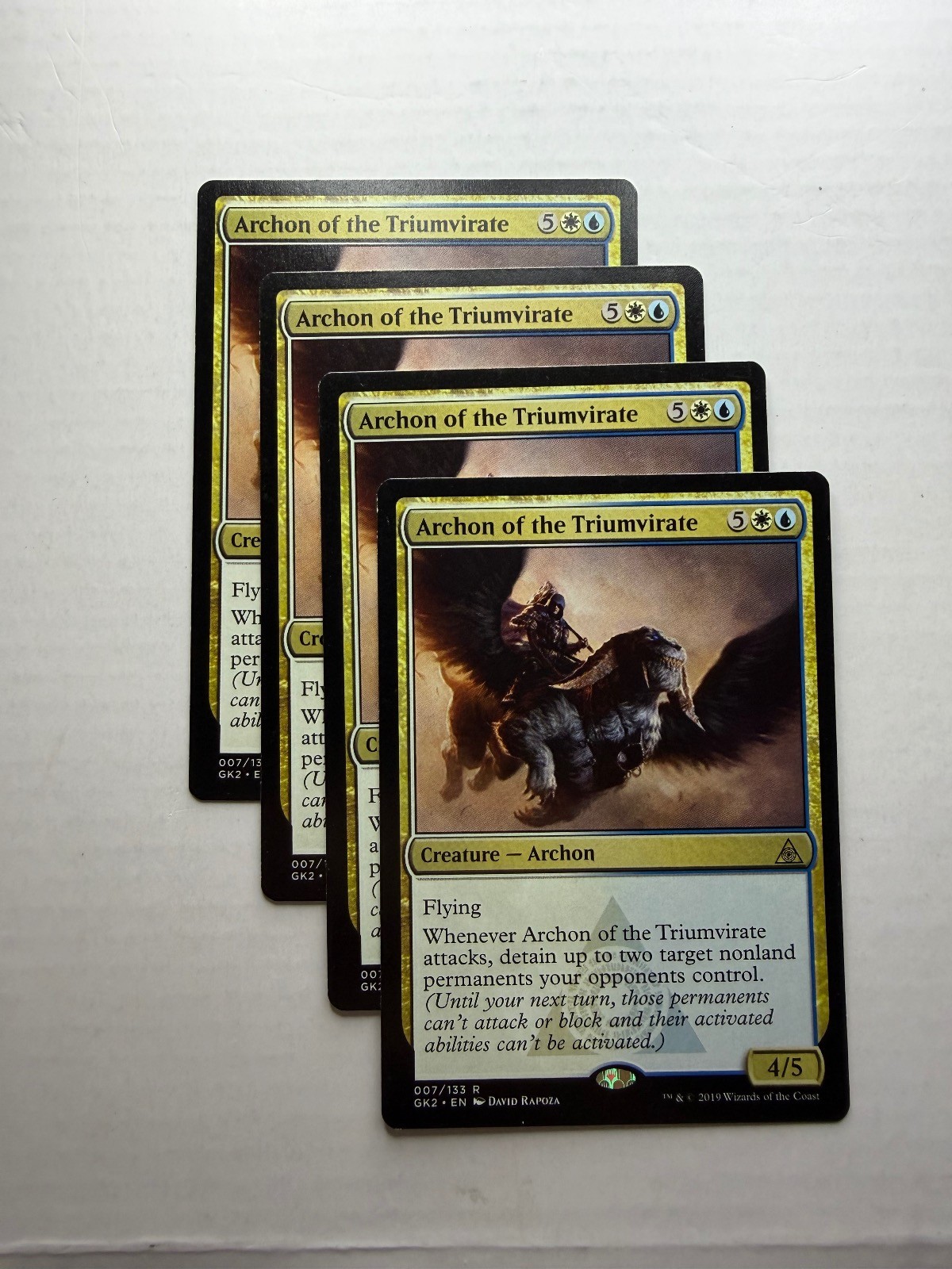 Arconte del Triumvirato x4 Ravnica Allegiance: Guild Magic: The Gathering LP