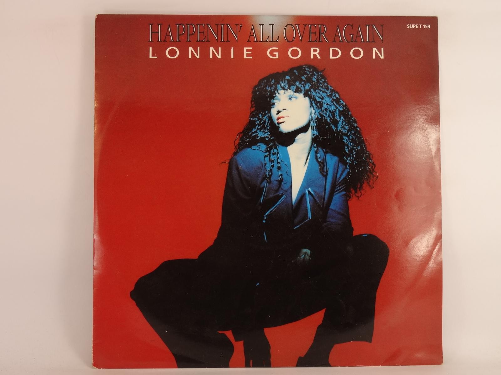 LONNIE GORDON HAPPENIN' ALL OVER AGAIN (71) 3 Track 12" Single plus Picture Slee