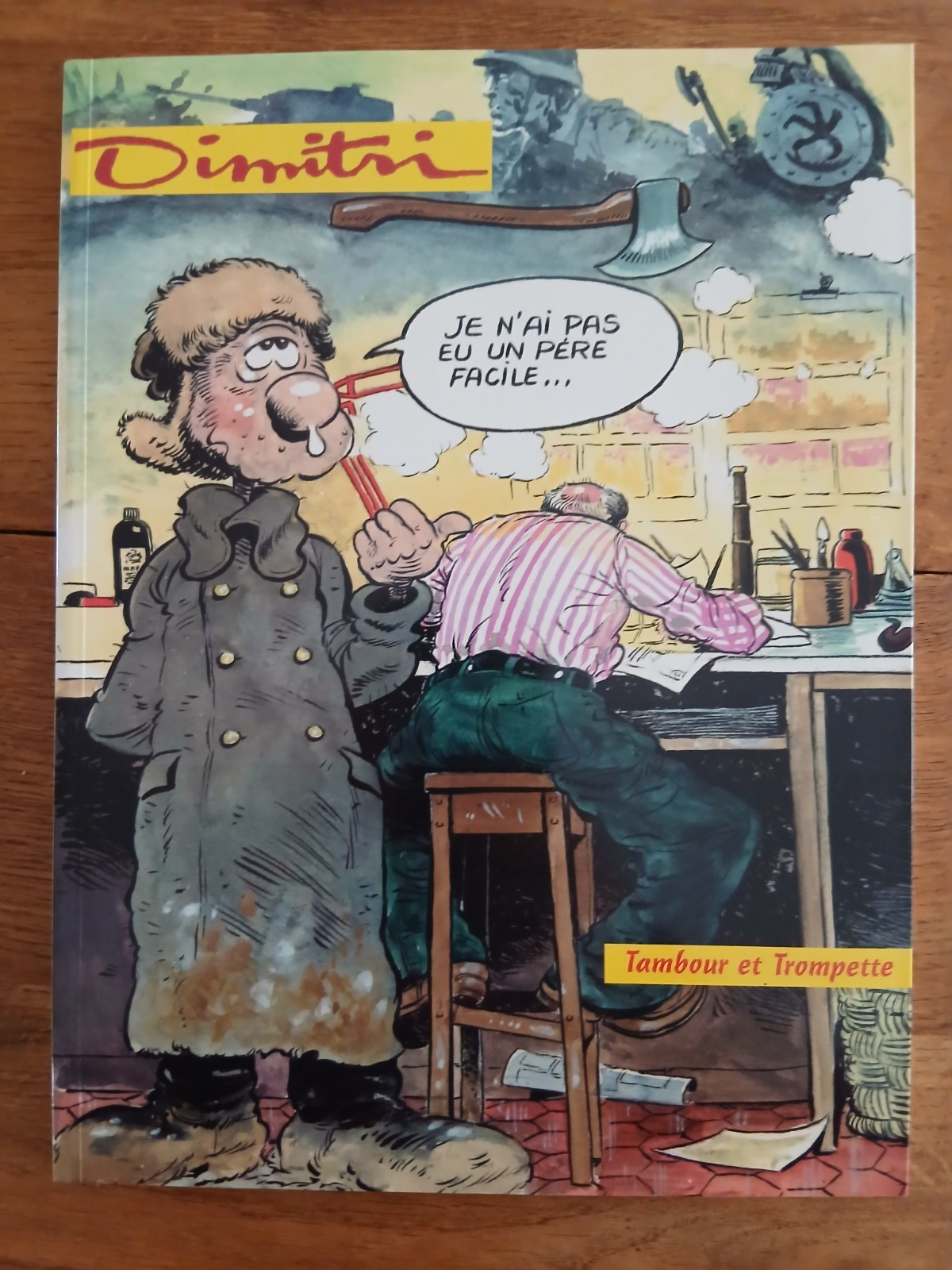 BD-DIMITRI-TAMBOUR ET TROMPETTE-E.O-GERGOVIE-1999-etat neuf