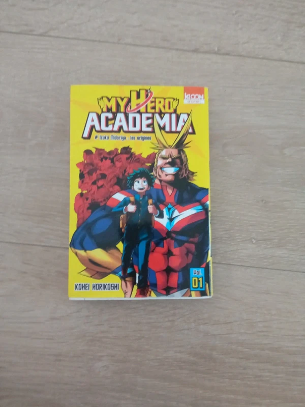 Manga my hero Academia n°1