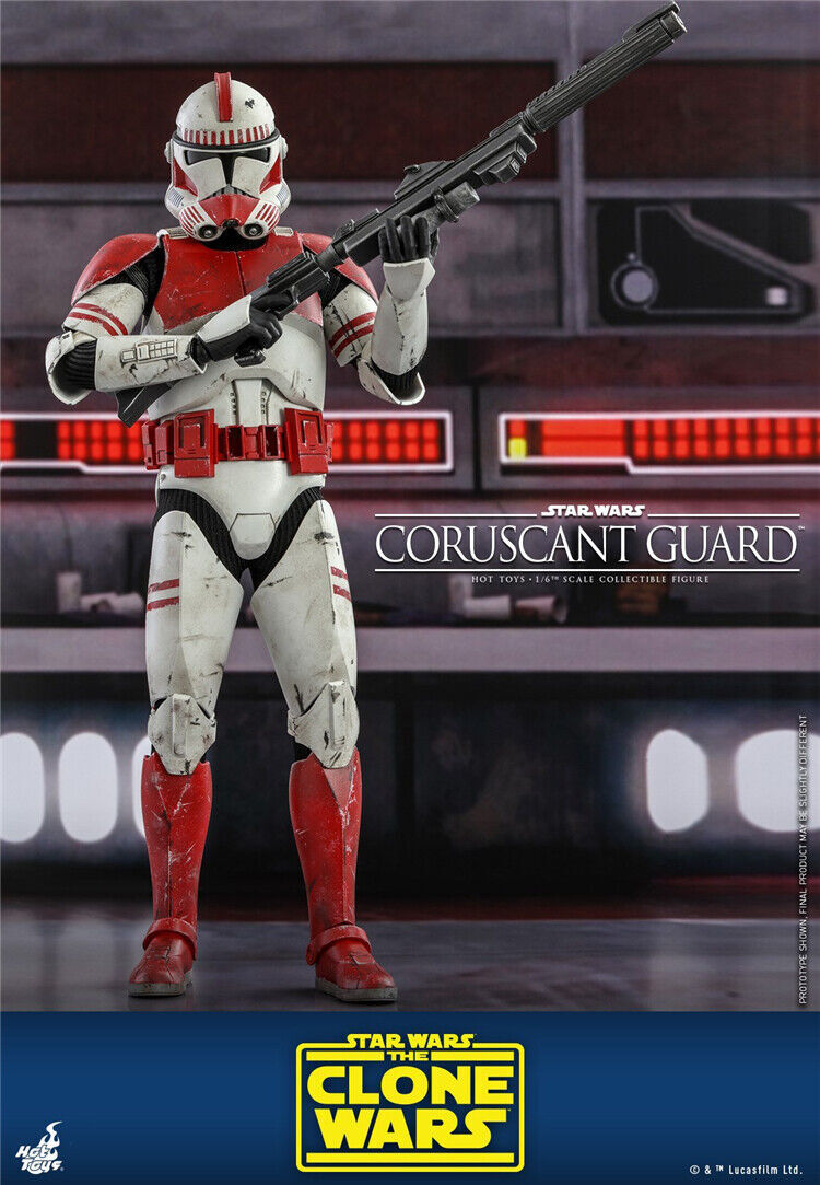 Hot Toys TMS025 STAR WARS STAR WARS: THE CLONE WARS 1/6 CORUSCANT GUARD regalo