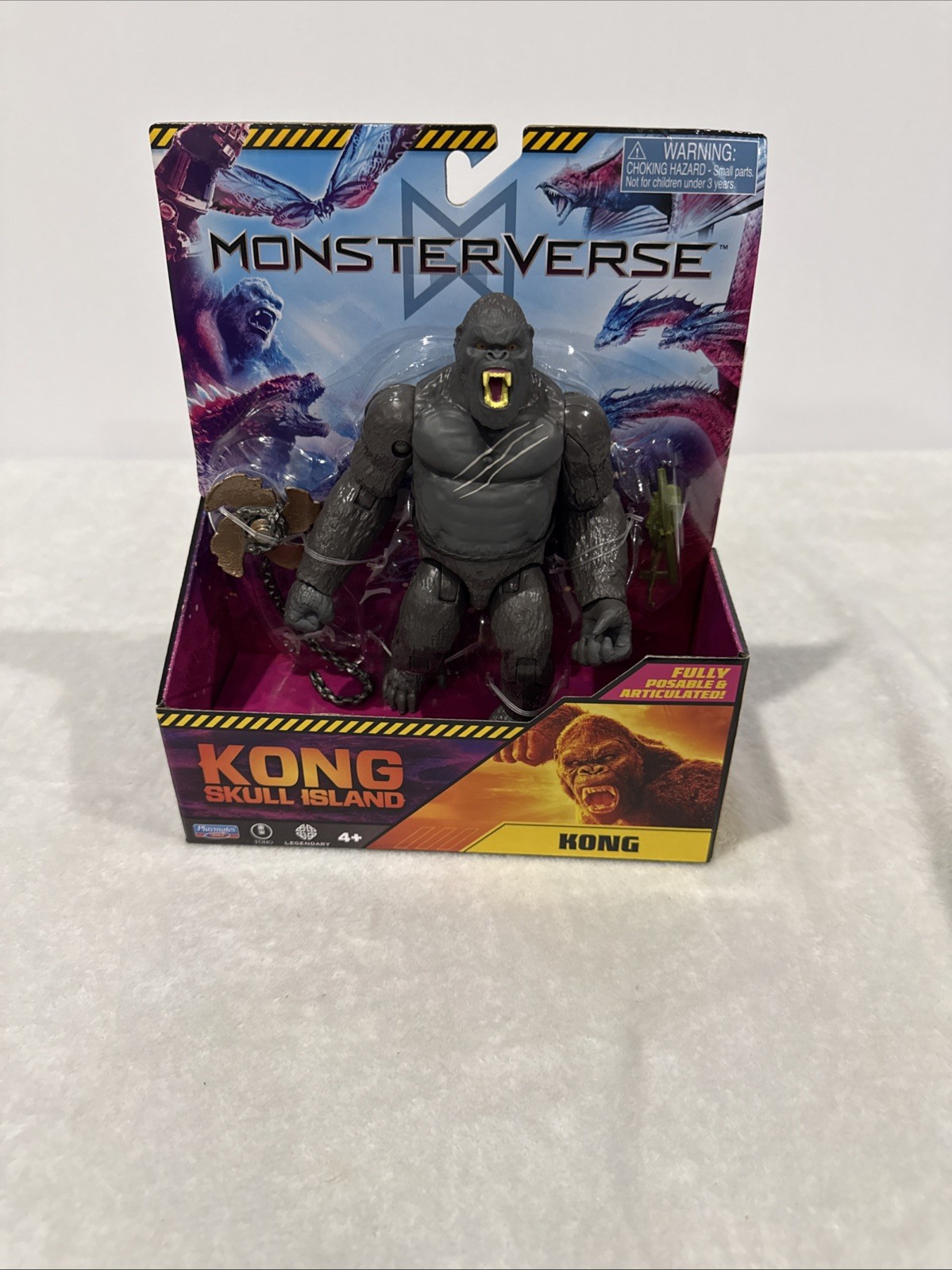 MonsterVerse Kong Skull Island Playmates Action Figure King Kong Sealed Box