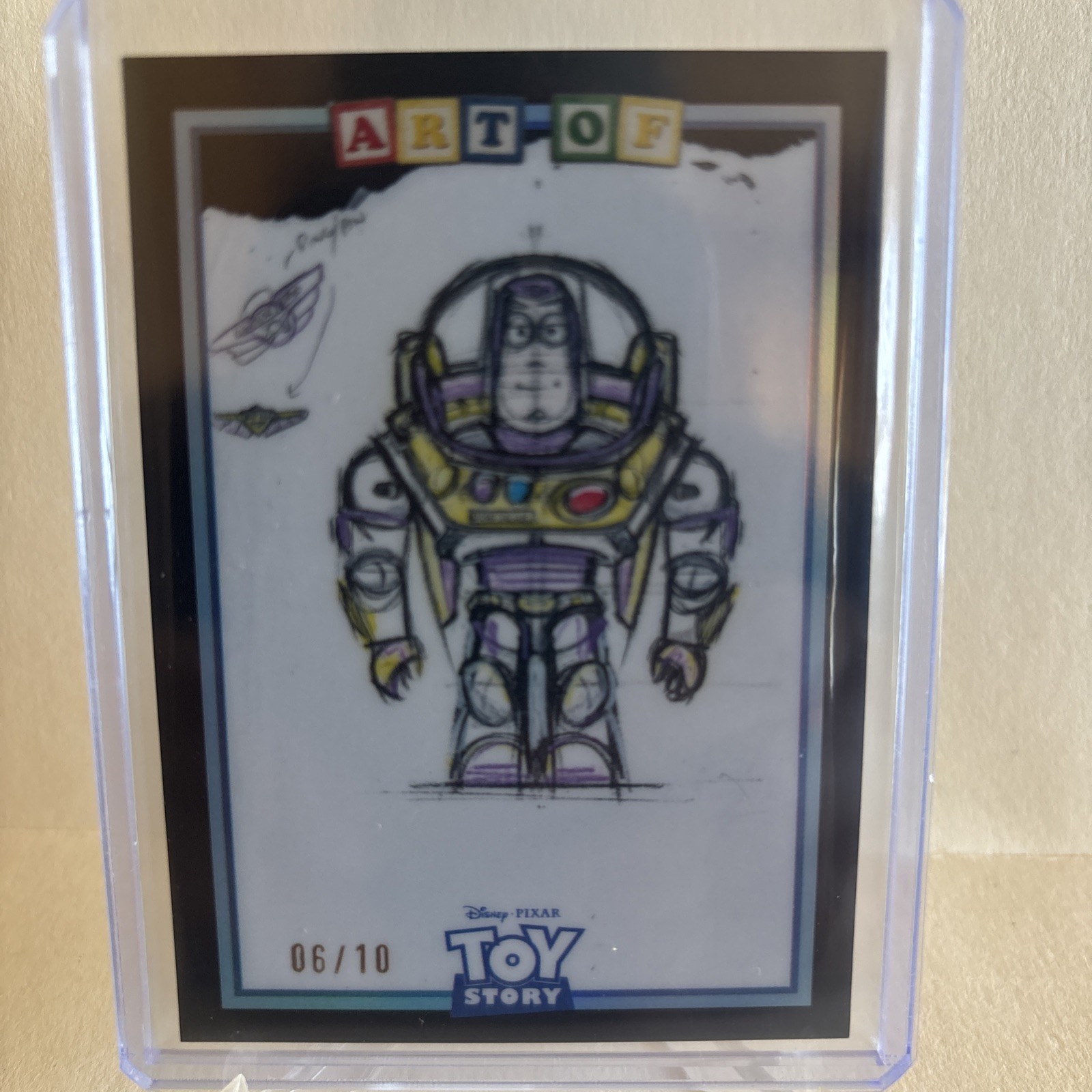 Art Of Toy Story 06/10 30 anni di Toy Story #Art-20 Buzz Lightyear Pixar Disney