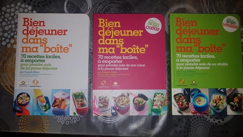 lot bien déjeuner dans ma boite