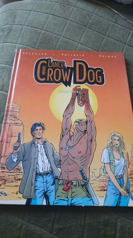 Superbe BD / Lance Crow Dog / Sangs mêlés.