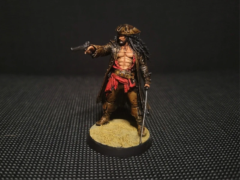 Pirate contrebande compatible War Donjon Dragon figurine DND hammer