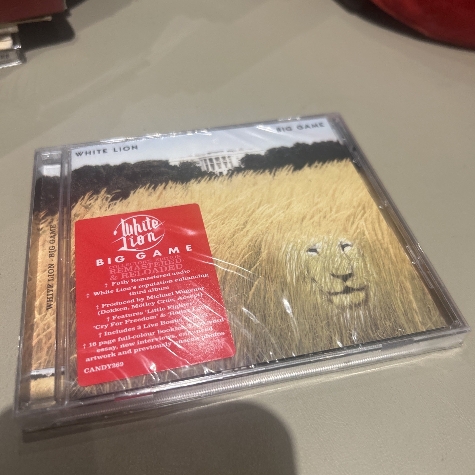 BIG GAME by White Lion (CD, 2015)