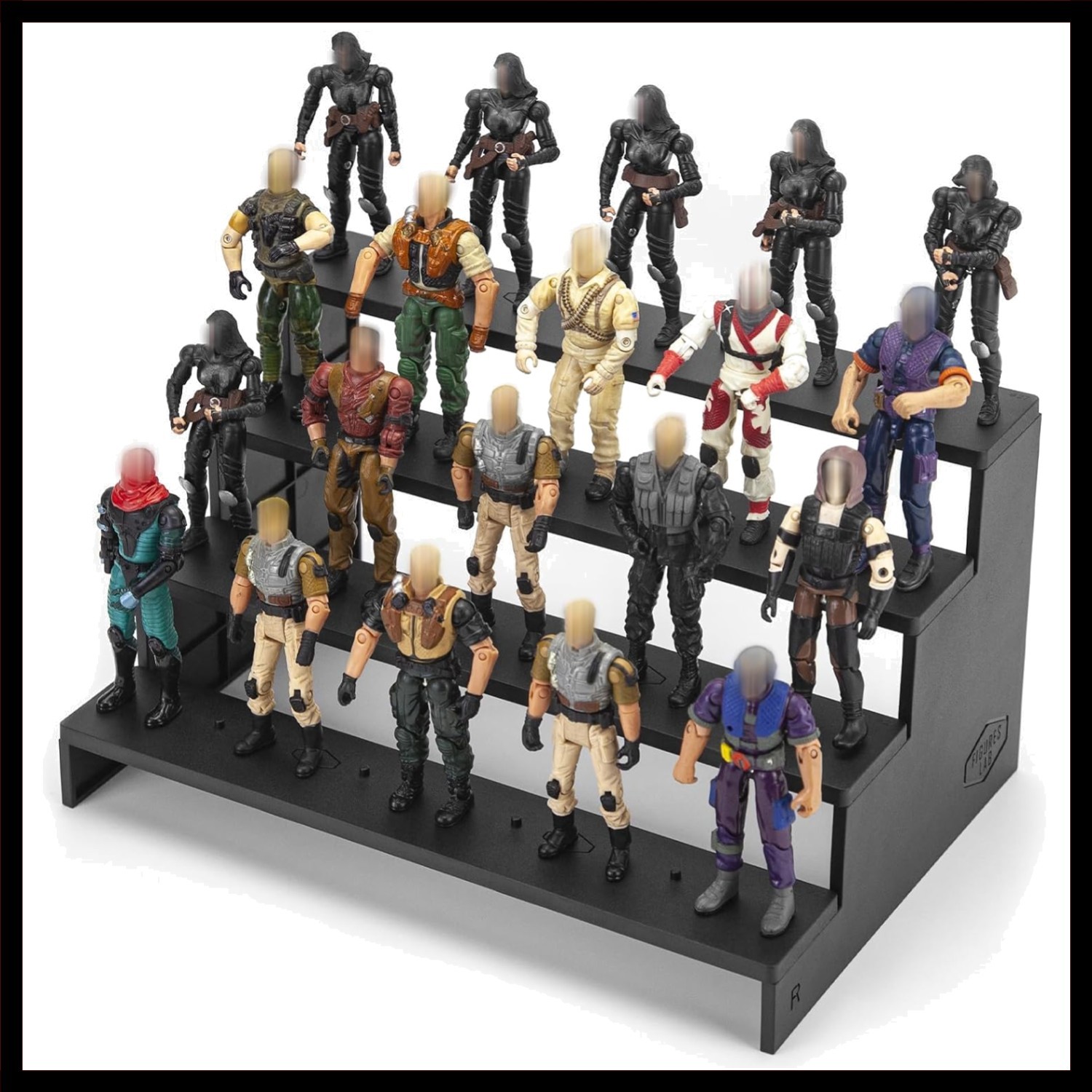 3,75 pollici Action Figure Risers Stand, VINTAGE 1977-1985 Star was/Gijeo Figure...