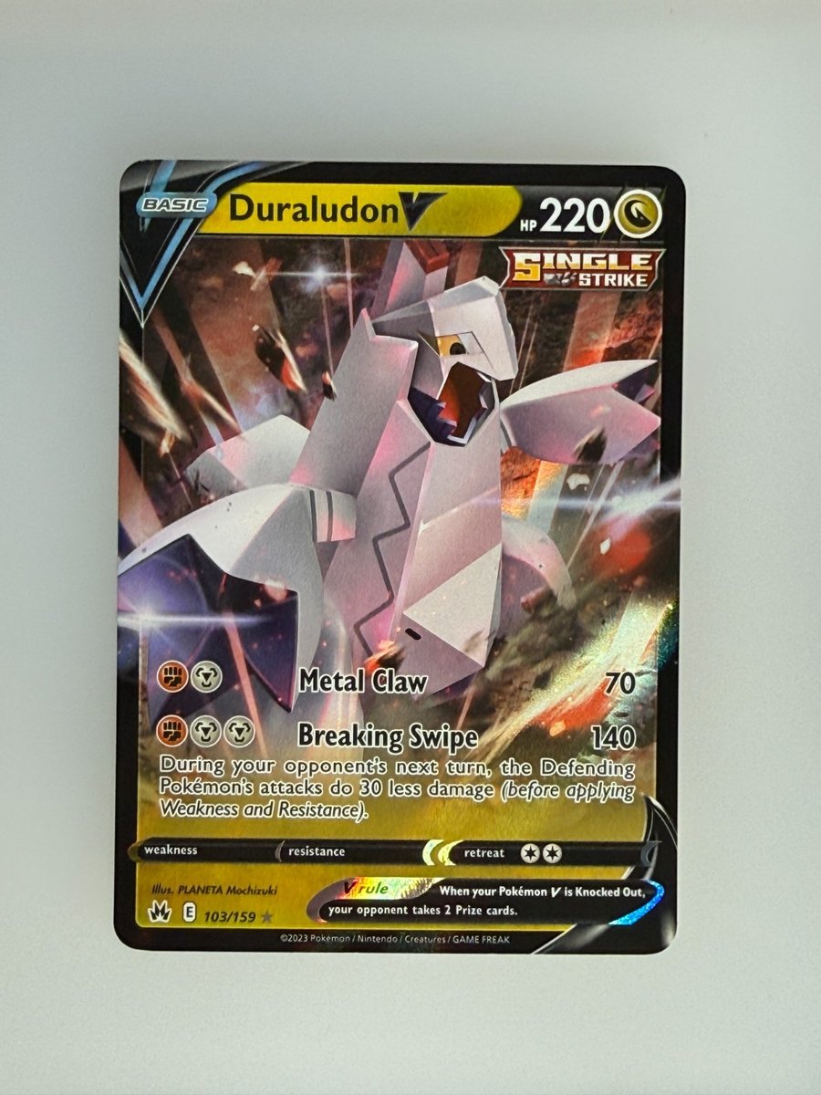 NM - Duraludon V, Crown Zenith